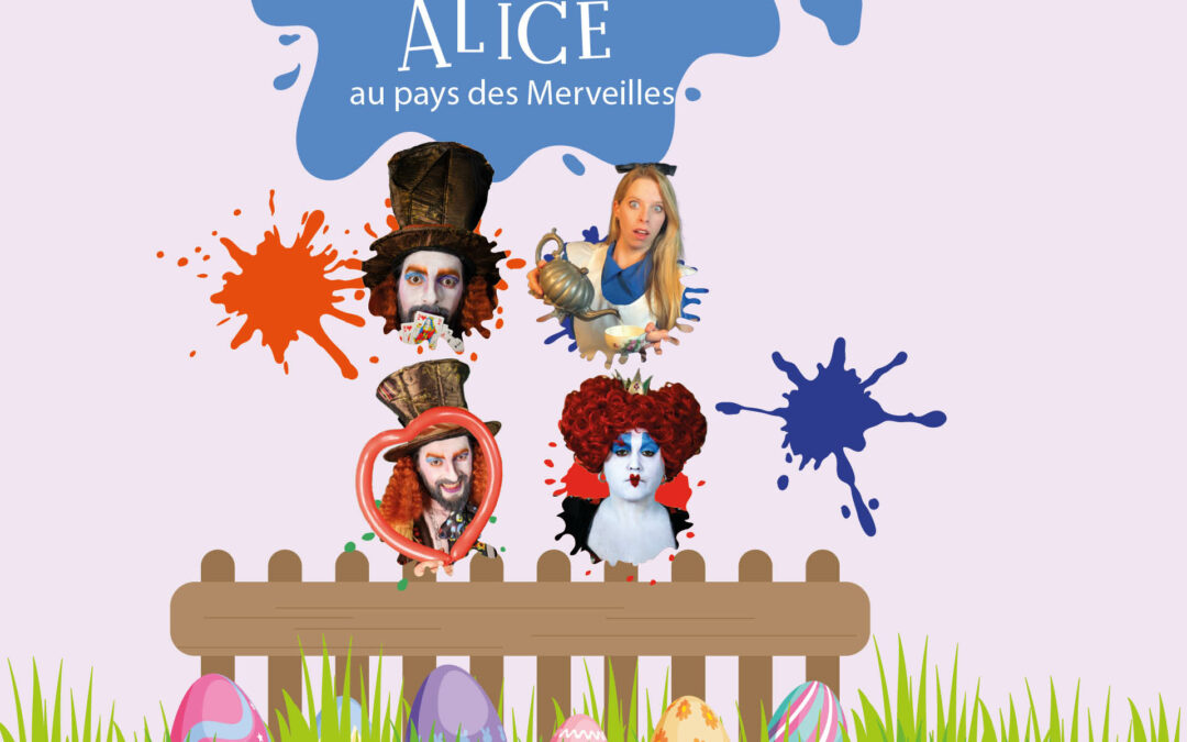 Pâques Alice au pays des merveilles