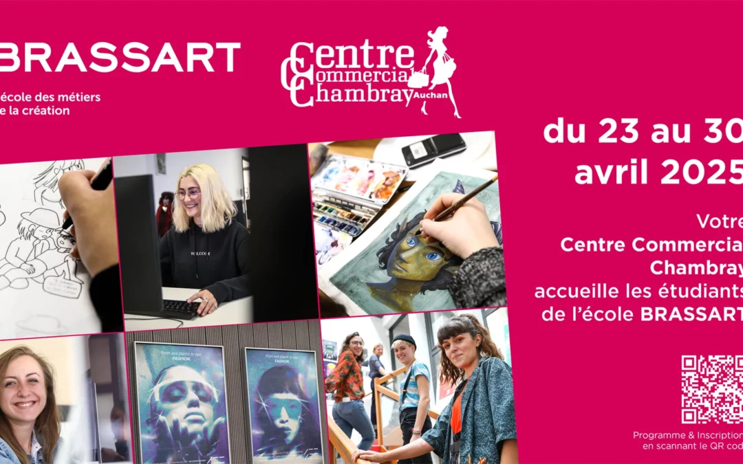 L’école Brassart investit votre centre commercial